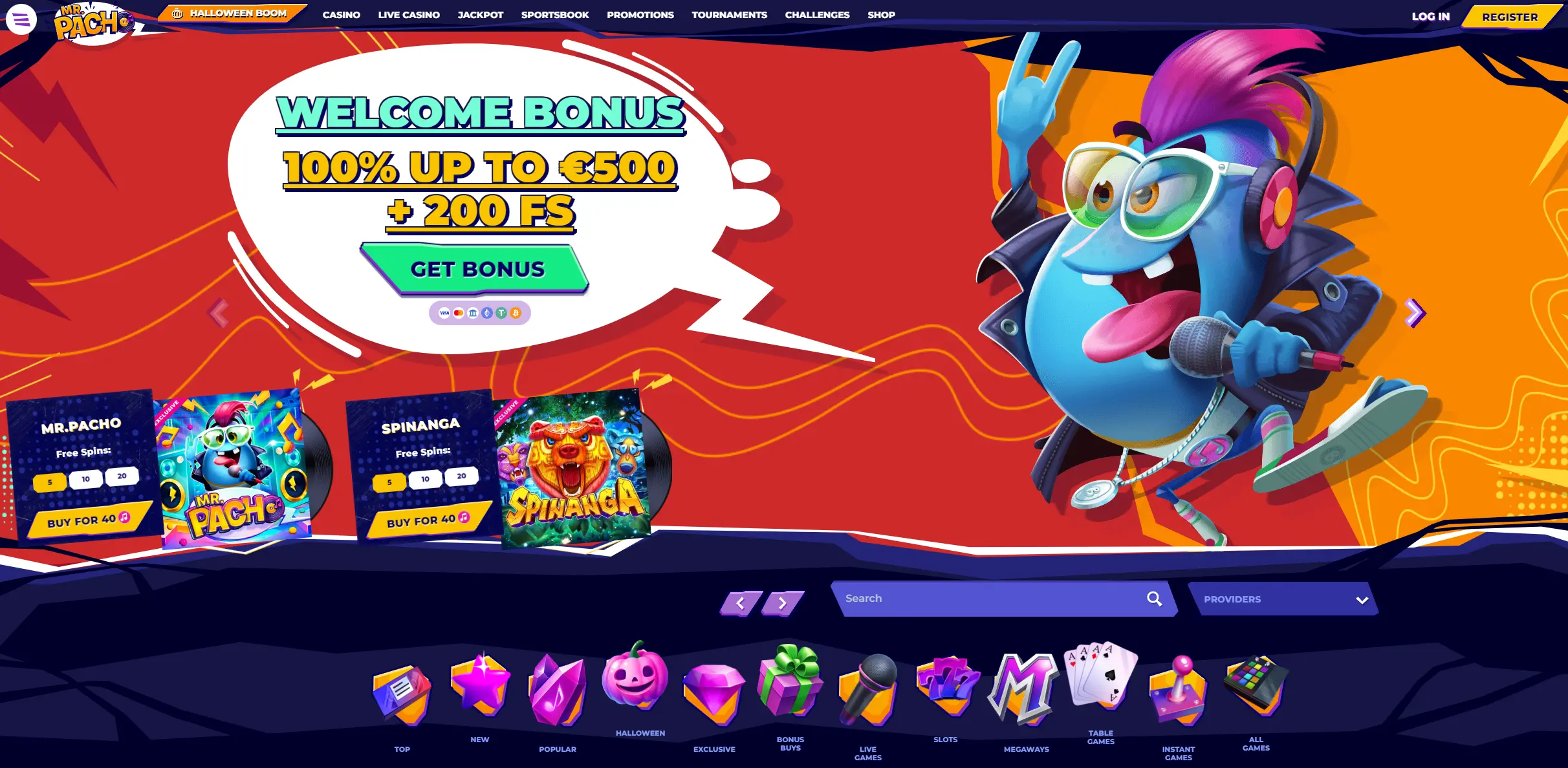 MrPacho interface